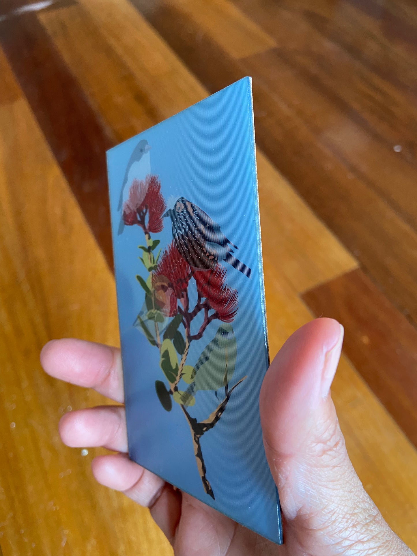 Near Extinct Birds Lenticular Sticker