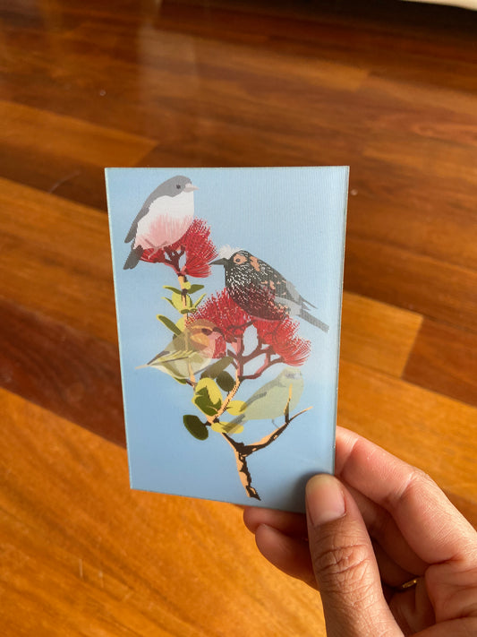 Near Extinct Birds Lenticular Sticker